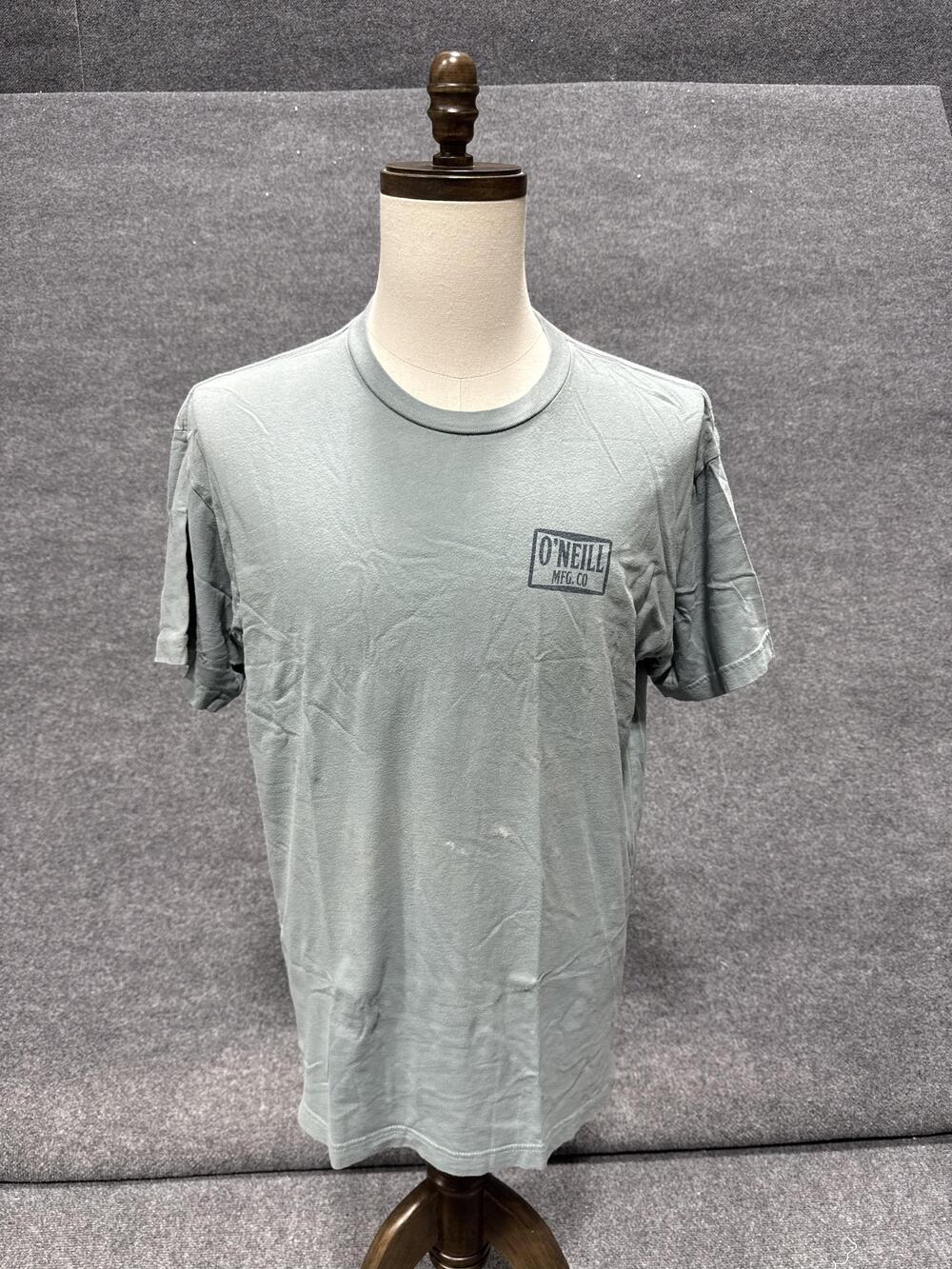 O'Neill Shirt Mens XL Green O'Neill Mfg Co Logo Graphic T-Shirt Tee Tagless